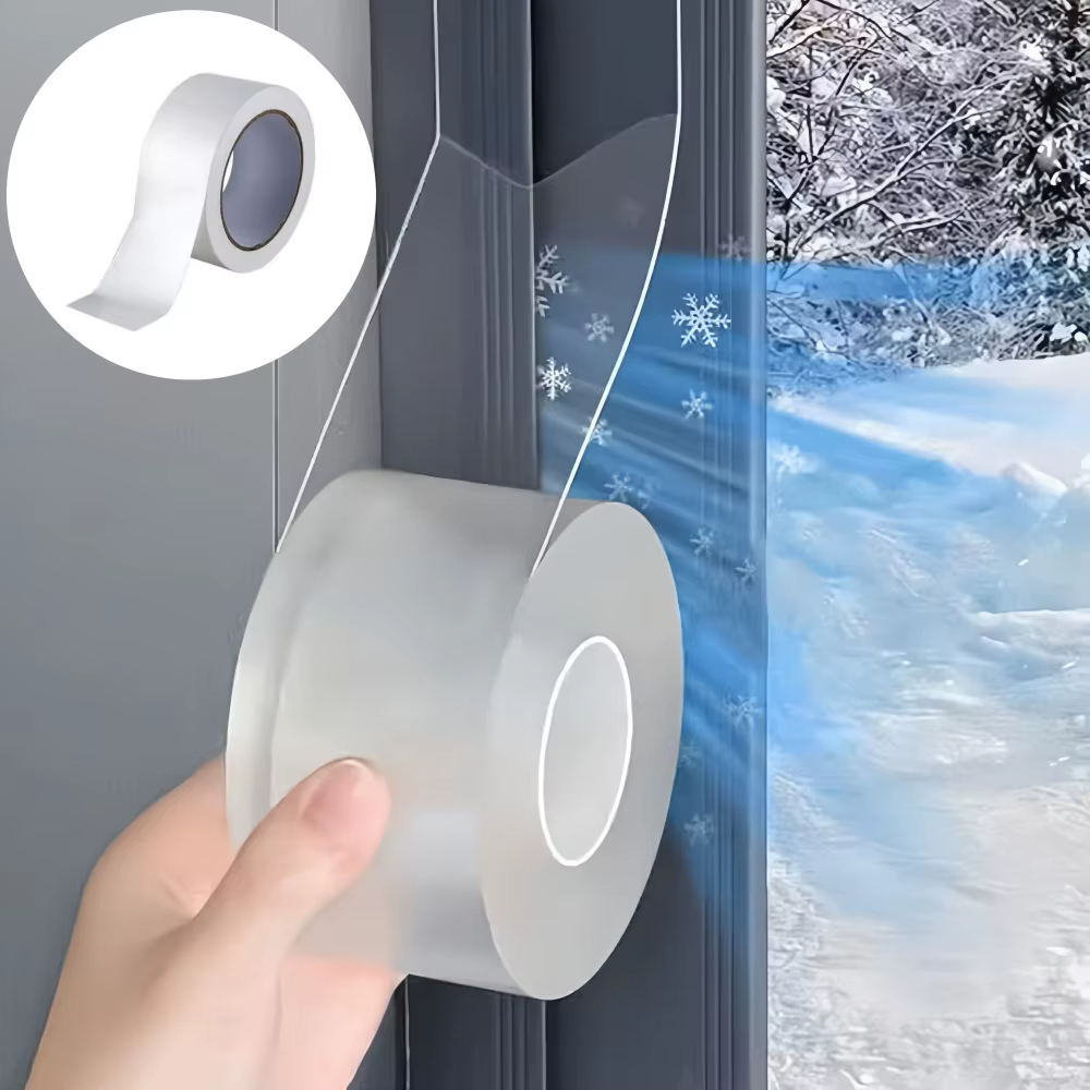 1pc 5mX5cm Bande d'étanchéité pour fenêtre