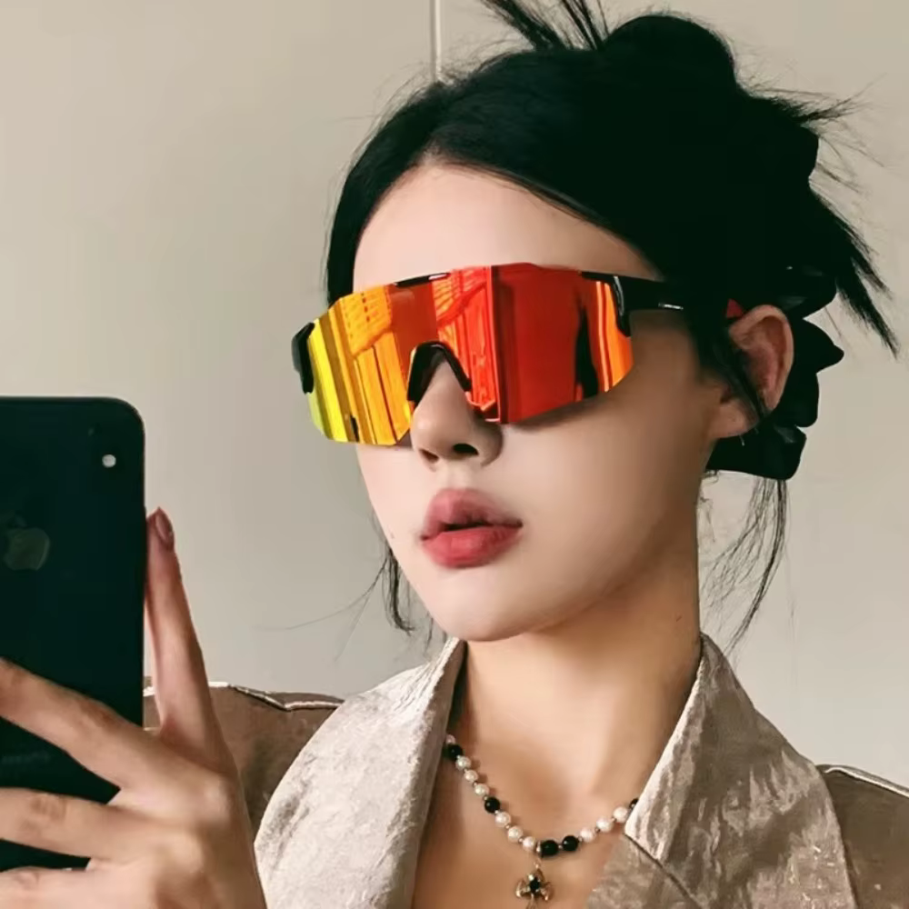 Nouvelles lunettes de Sport en plein air mode coupe-vent ski nuances cyclisme équitation Protection UV pare-soleil populaire lunettes de soleil pour hommes femmes
