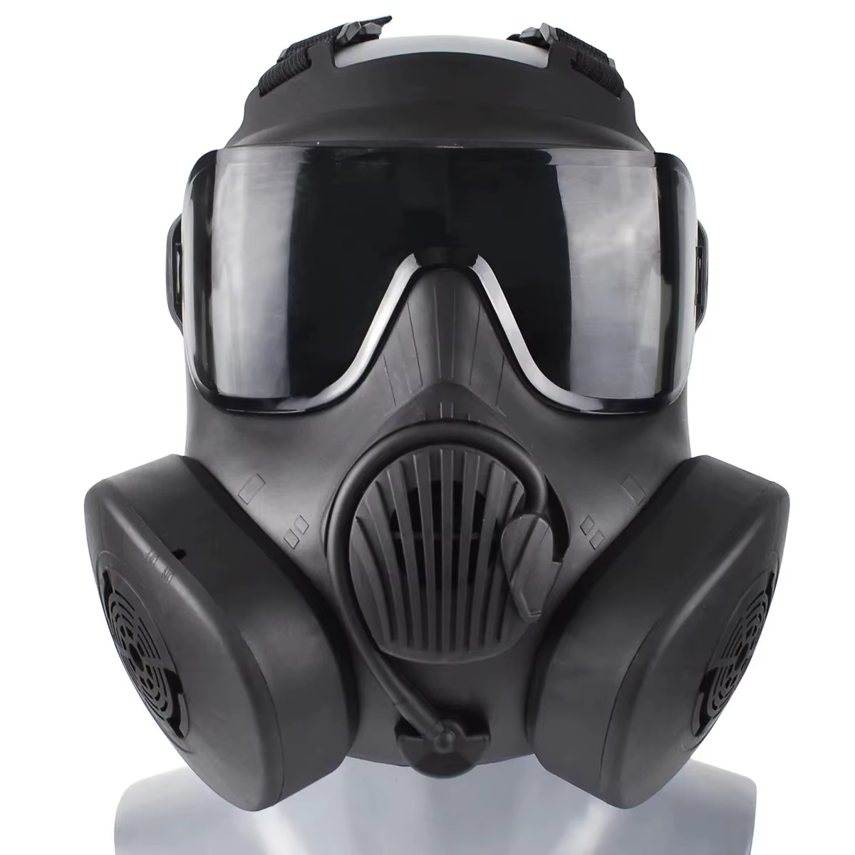 Masque respiratoire tactique de Protection masque à gaz complet pour Airsoft tir chasse équitation en plein air CS jeu Cosplay Protection