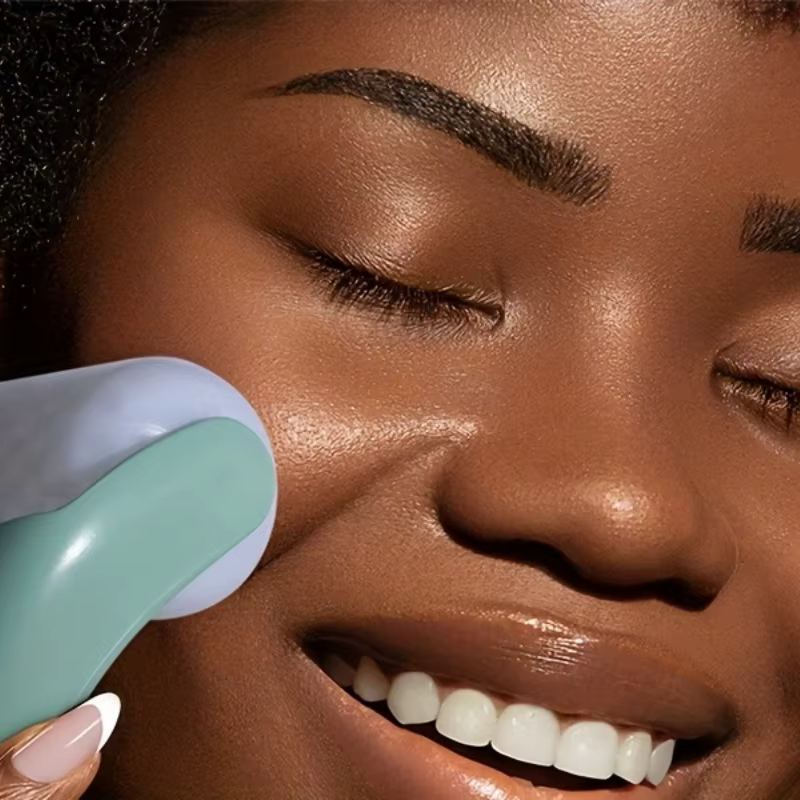 Grand rouleau de glace/masseur outil de beauté de refroidissement du visage, rouleau de glace pour le visage et les yeux, Athome Spa, Routine de soins de la peau, masseur portatif