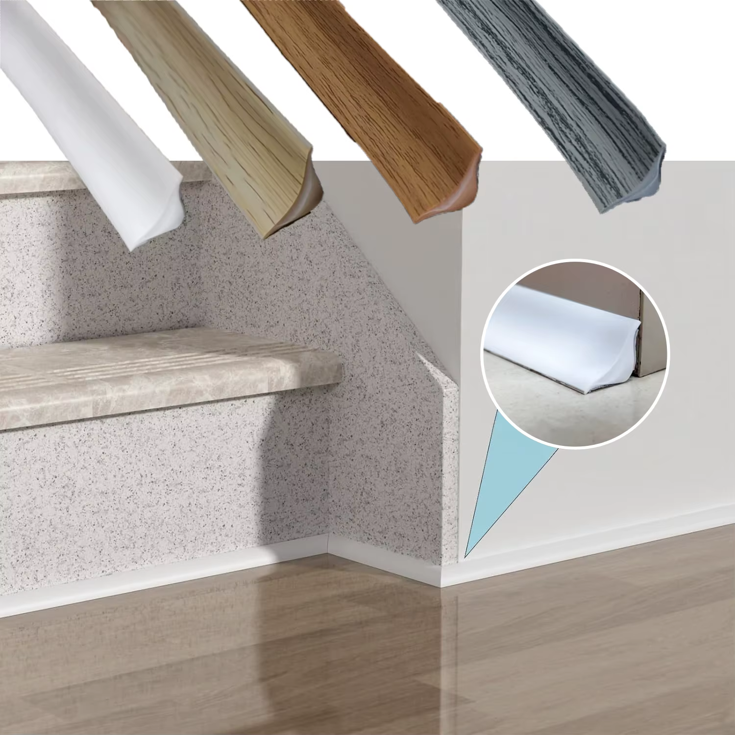 Bande décorative en PVC de 1/2/3m