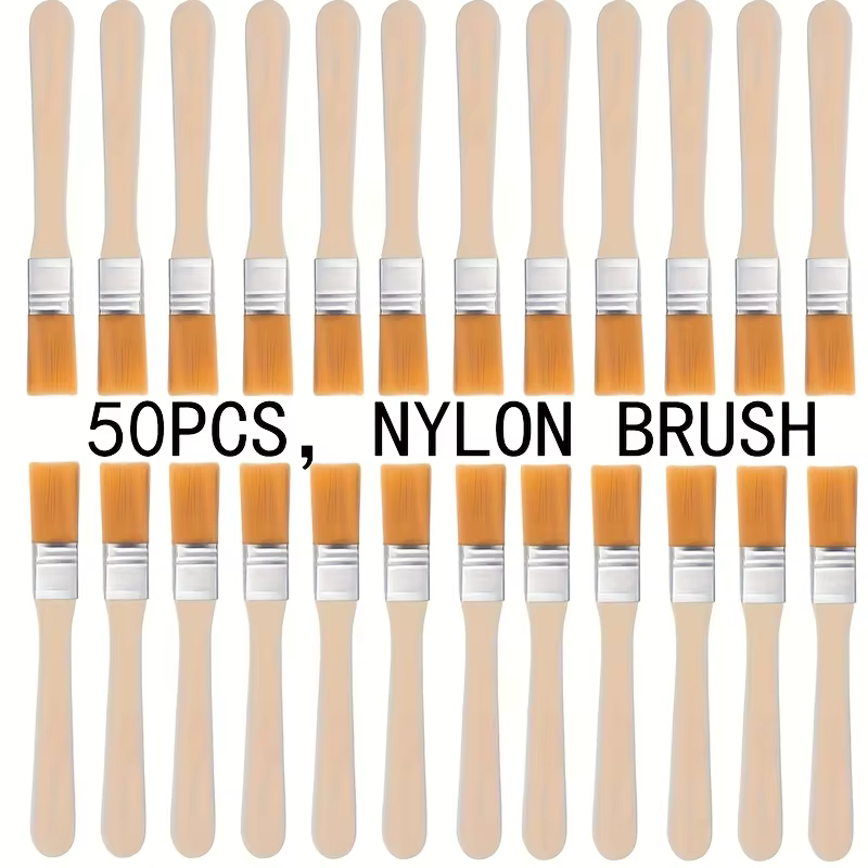 Pinceaux en nylon de 5 pouces