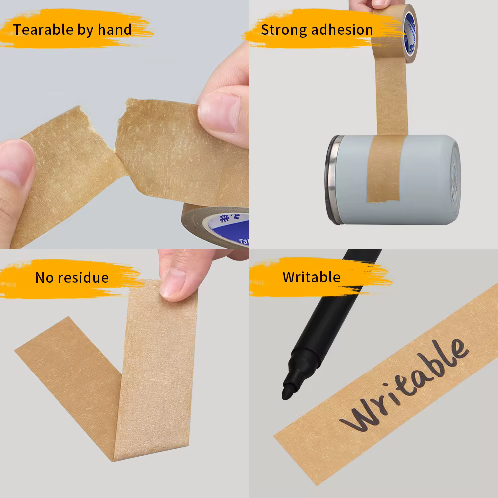 Bandes de masquage marron pour peintres