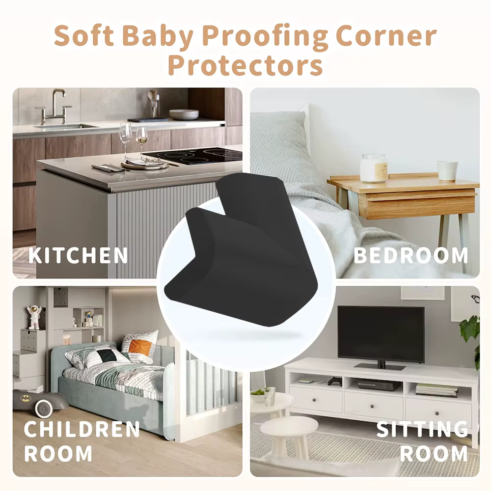 Protection d'angle et de bord souple pour bébé