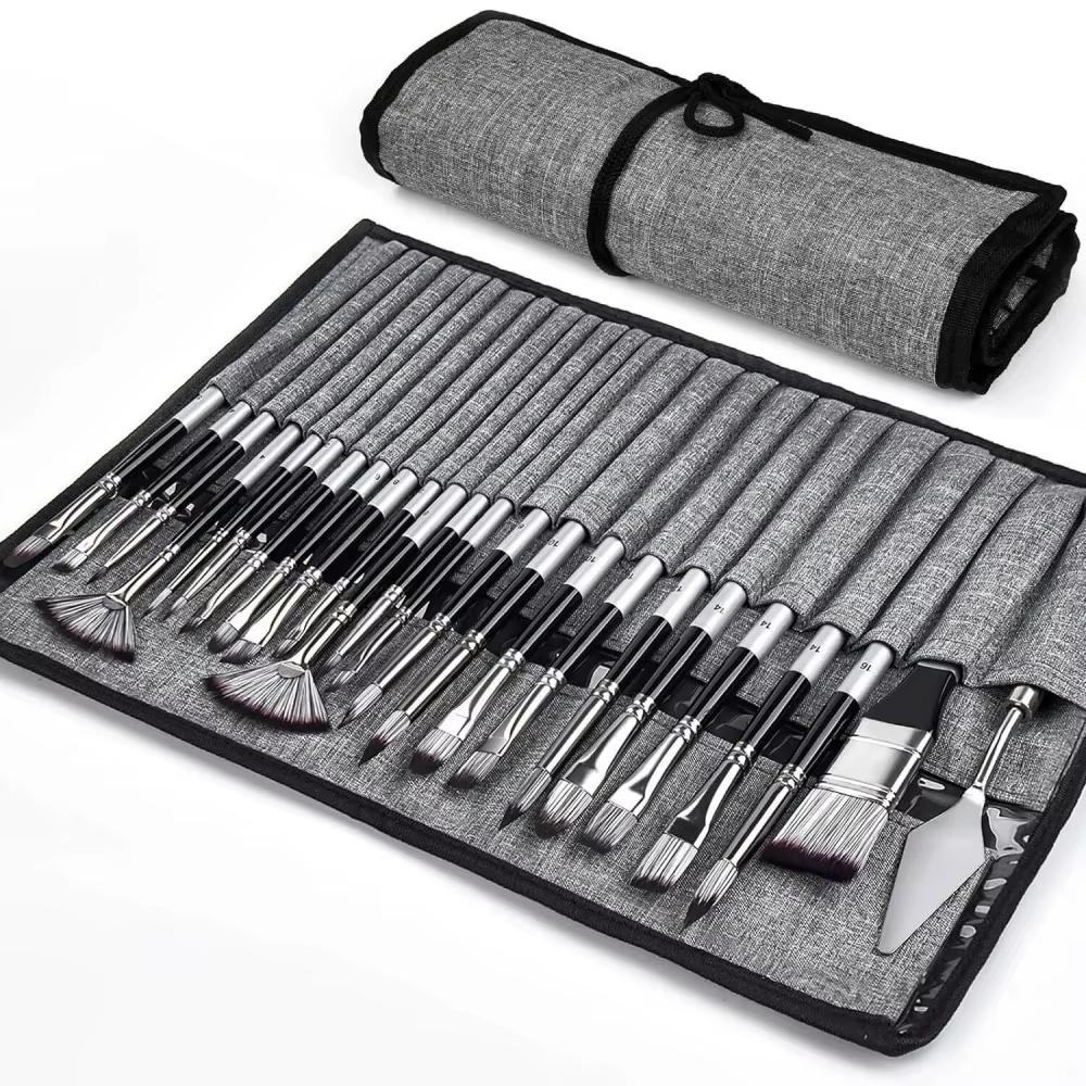 Ensemble de pinceaux de peinture professionnels