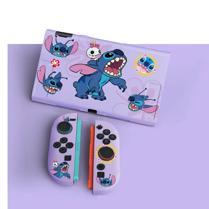 Étui de protection pour Switch 2 (2025), Housse de protection en TPU souple Stitch mignon, anti-rayures, absorption des chocs pour Nintendo Switch 2