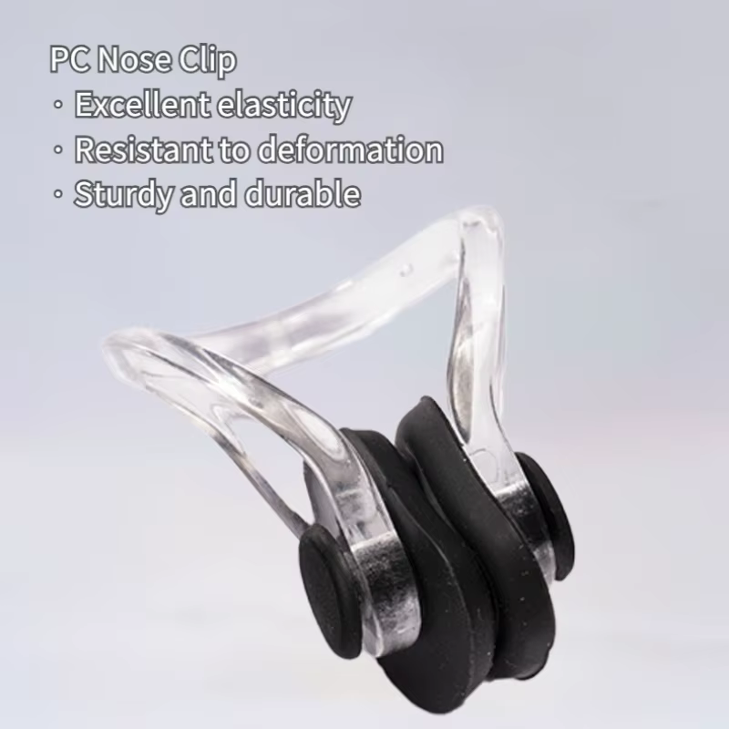 Ensemble pince-nez et bouchons d'oreilles en silicone pour la natation, protection contre l'entrée d'eau et l'aspiration d'eau, équipement de natation/plongée en apnée
