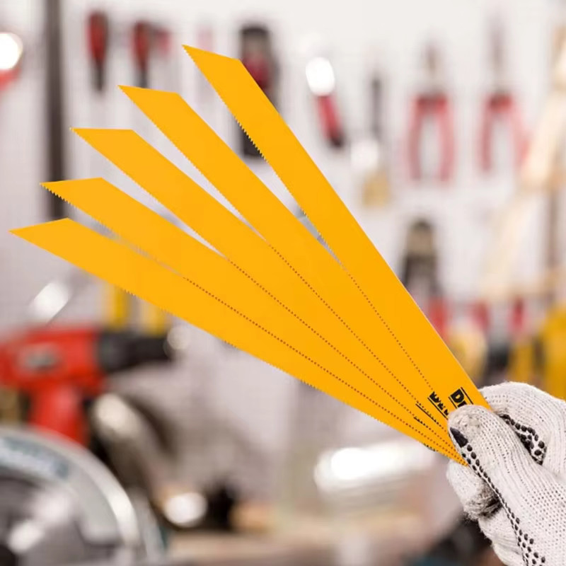 DEobcuT-Scie alternative avec dos droit, coupe de métal, bi-métal, accessoires pour outils électriques, DW4808, 6 po, paquet de 5
