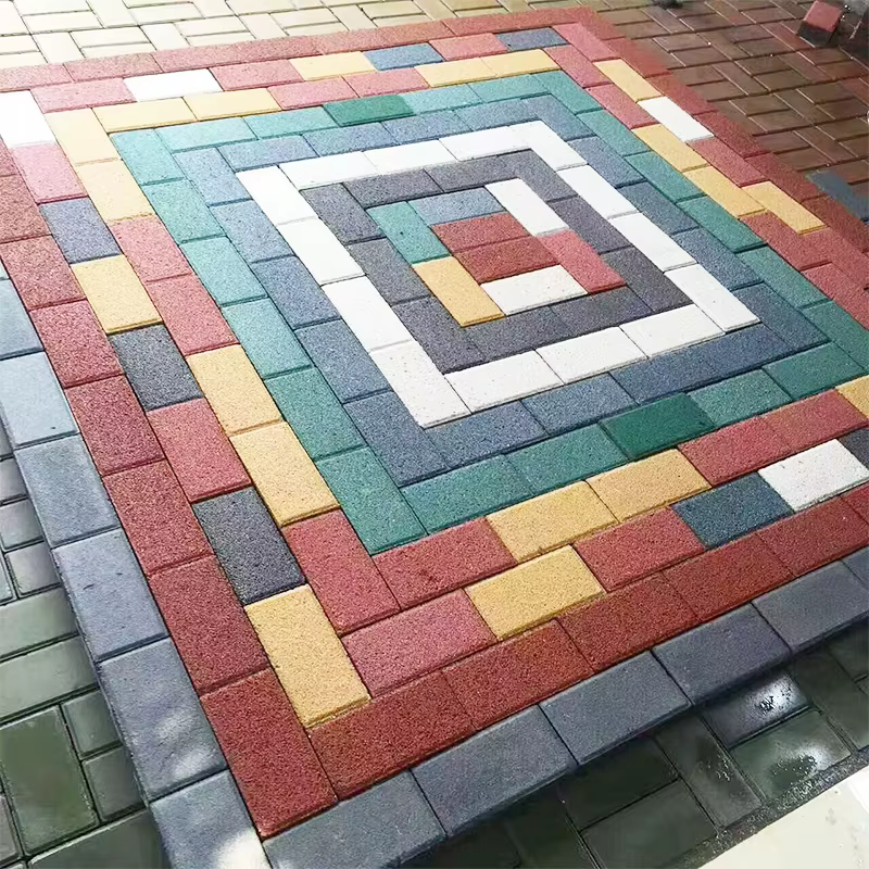 Pigment en poudre de ciment coloré