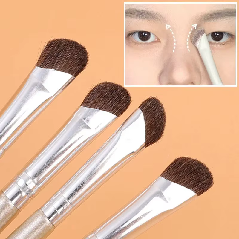 Brosse de contour du nez en forme de faucille | Poils souples