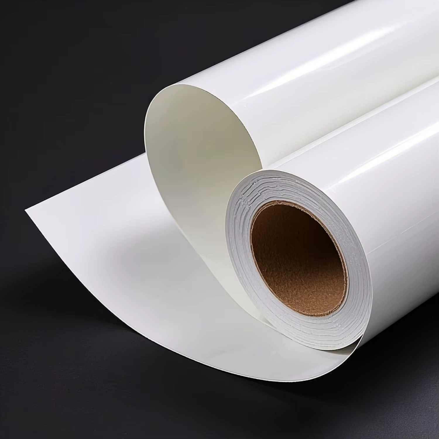 Film décoratif blanc perle pour bricolage