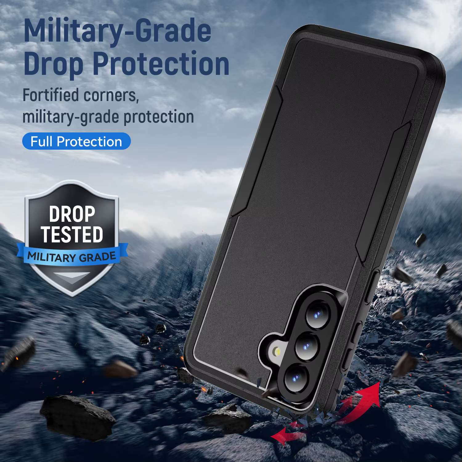Meilleure coque de protection pour Samsung Galaxy A57 5G A 57 A17 A37 A56 A36 A16 A26 A55 A35 A15 A14 4G A54 S26 Ultra S25 FE S24 S23 Plus