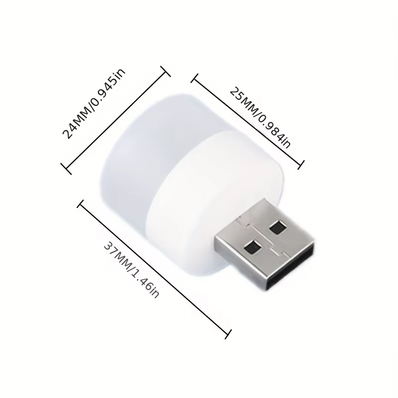 Lumière USB 5V 1W lampe à LED USB Protection des yeux lampe de lecture ordinateur lampe de lecture puissance Mobile charge livre lampes veilleuse