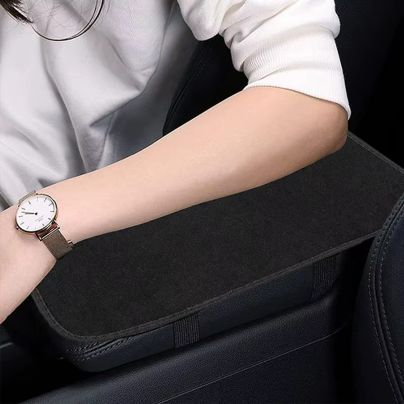 Coussin d'accoudoir universel pour voiture, rehausseur moelleux, housse de protection pour console centrale, accessoires intérieurs de voiture, confort de conduite