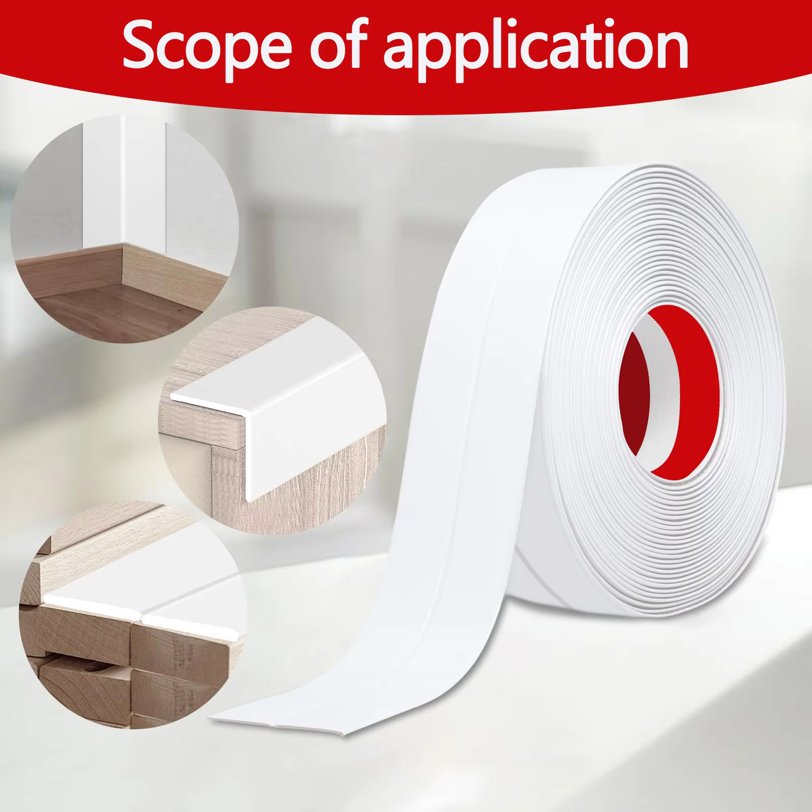Bande de protection anti-collision pour coin mural de 3 mètres