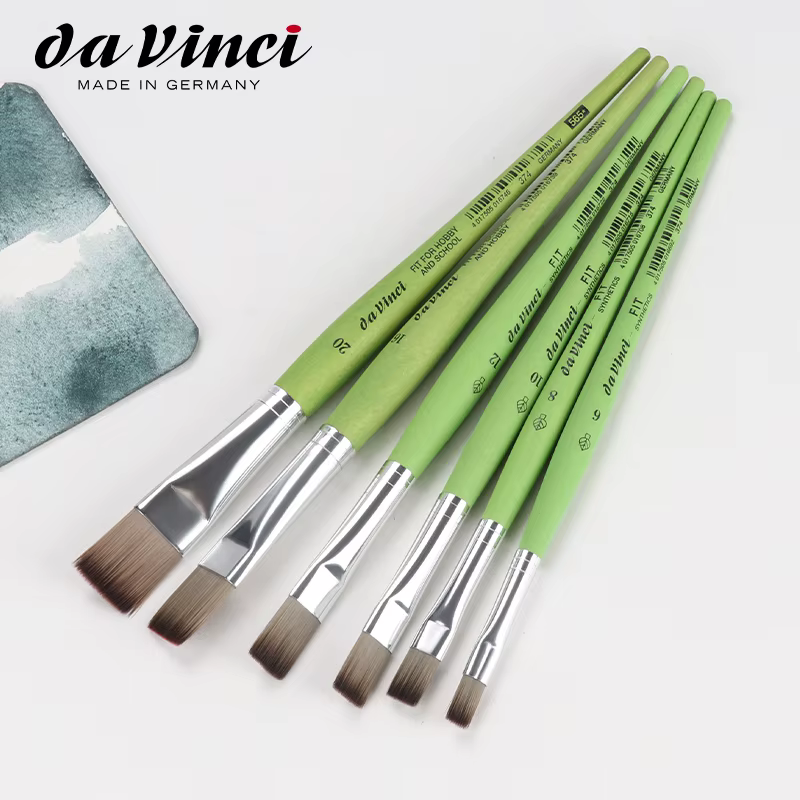 Pinceau de peinture artistique professionnel allemand Da Vinci