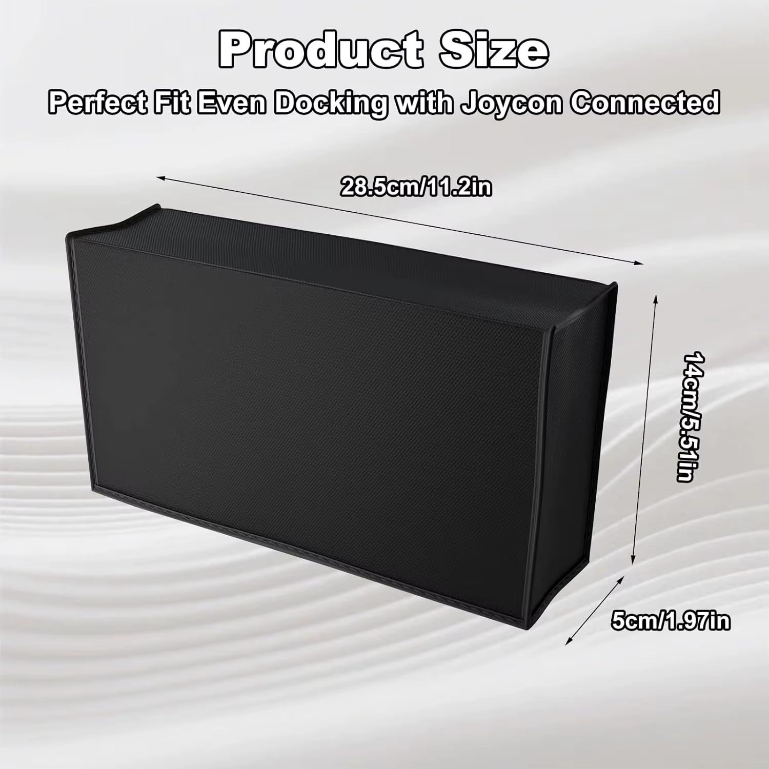 Housse anti-poussière pour Switch 2, housse de protection anti-rayures pour station d'accueil et console, bouclier complet du corps et empêche la poussière, les rayures et les déversements