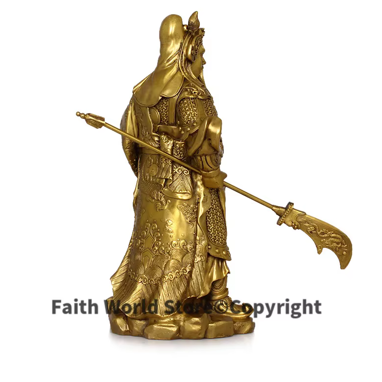 Statue de Talisman en bronze, grand # boutique à domicile, Protection efficace, attraction d'argent, dieu de la richesse, arts martiaux, guan gong, Guandi