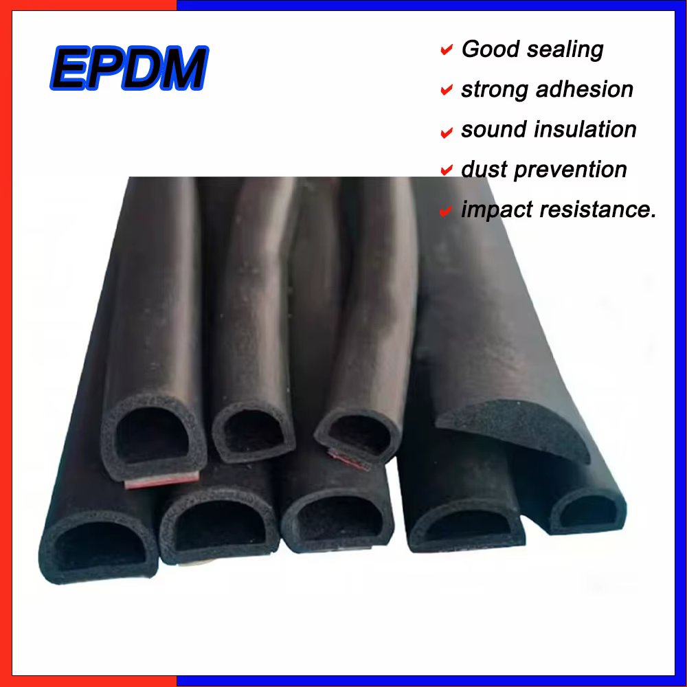 Bande d'étanchéité autocollante EPDM de 1/3/5 mètre