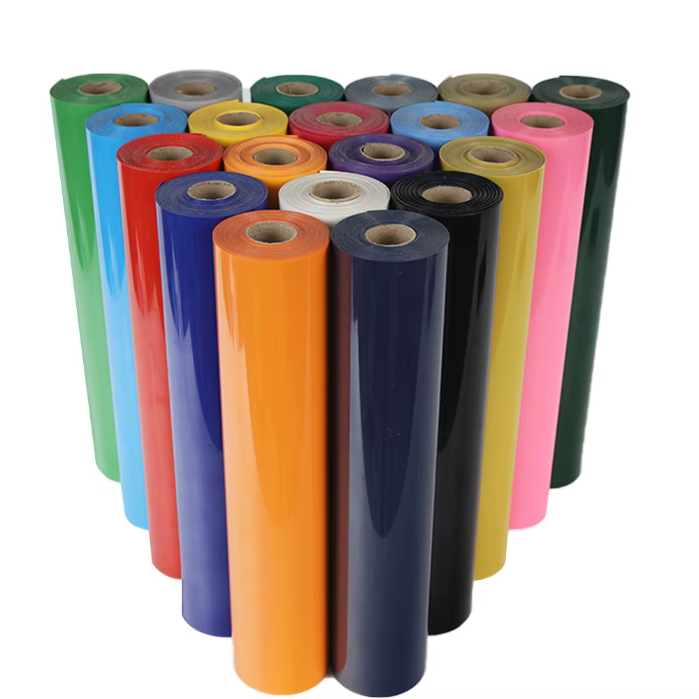 1 rouleau de vinyle à transfert de chaleur HTV, chemise en vinyle HTV 12 "x 25" pour une coupe facile et une repassage des mauvaises herbes sur des vêtements en vinyle