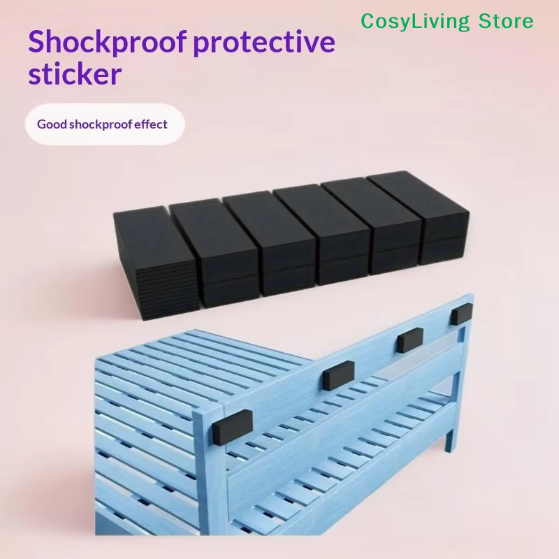 [CL] 10 pièces de protection murale adhésive double face en mousse EVA pour la protection contre les chocs des canapés, bancs et murs, coussinets anti-vibrations [CL]
