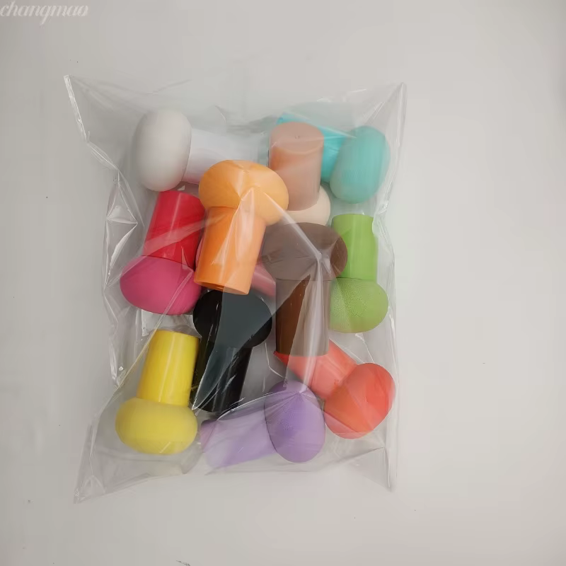 Ensemble de pinceaux à pochoirs colorés avec poignées