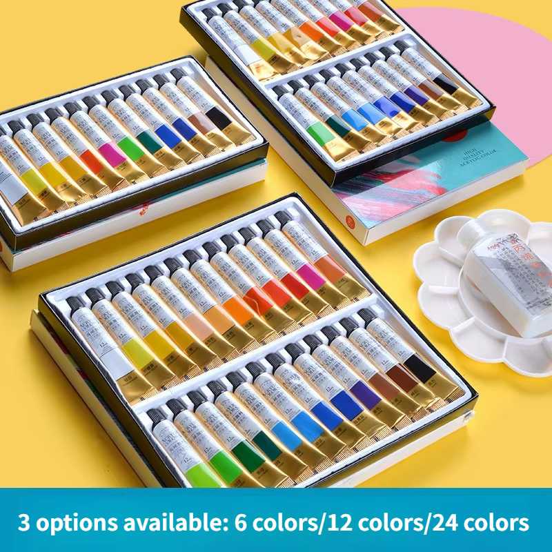 Assortiment de peinture acrylique