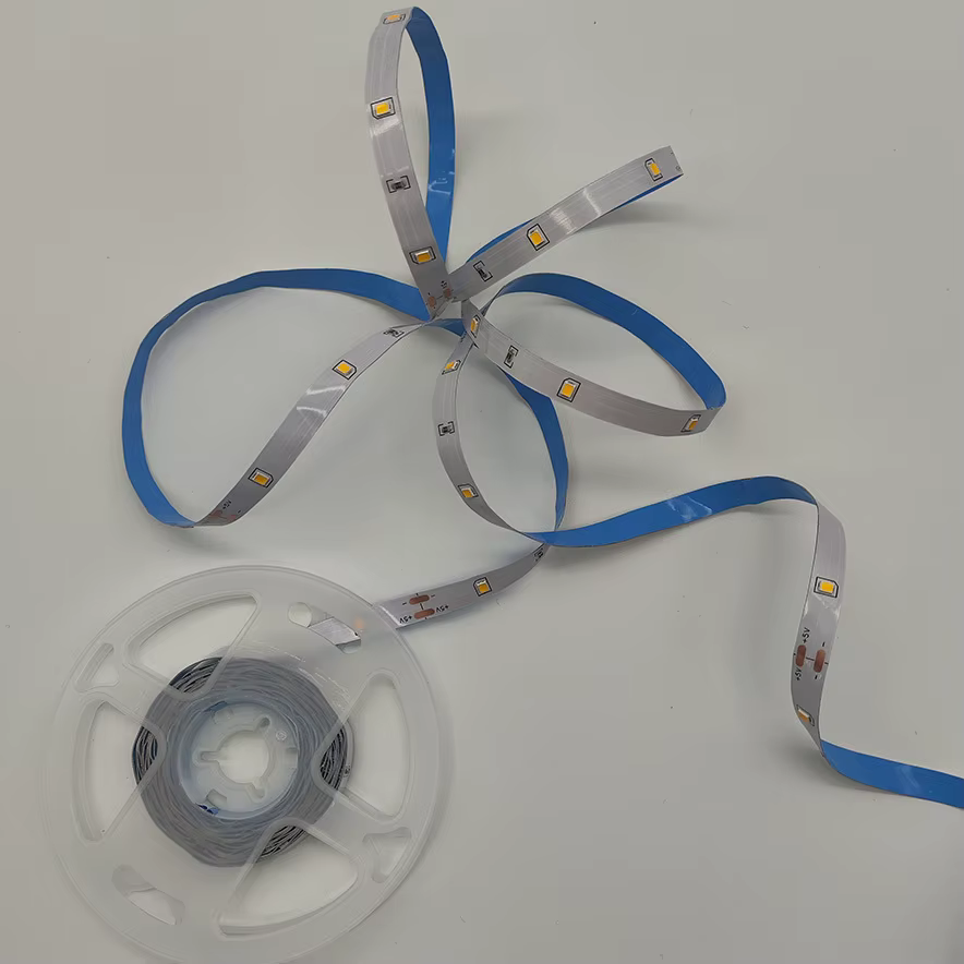 Bandes lumineuses LED avec commande par bouton, lumières alimentées par USB, 1m/2m/3m/5m/10m pour chambre à coucher, maison, salle de jeux, fête, Noël